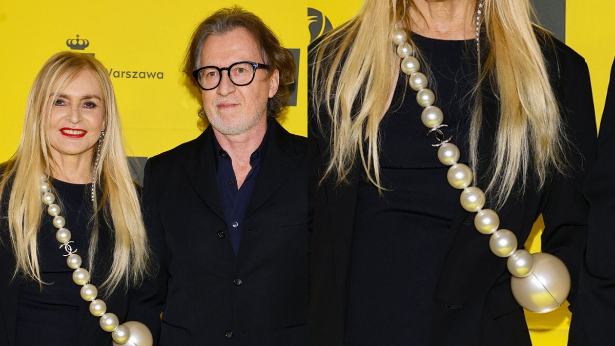 Torebka za półroczną pensję przeciętnego Polaka. Monika Olejnik błysnęła na gali, fot. AKPA.