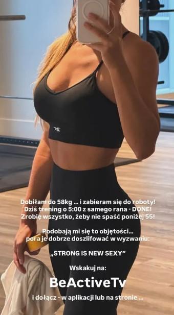 Ewa Chodakowska zdradziła ile waży, fot. Instagram