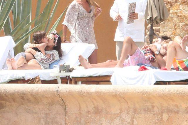 Kourtney Kardashian i Scott Disick na rodzinnym urlopie