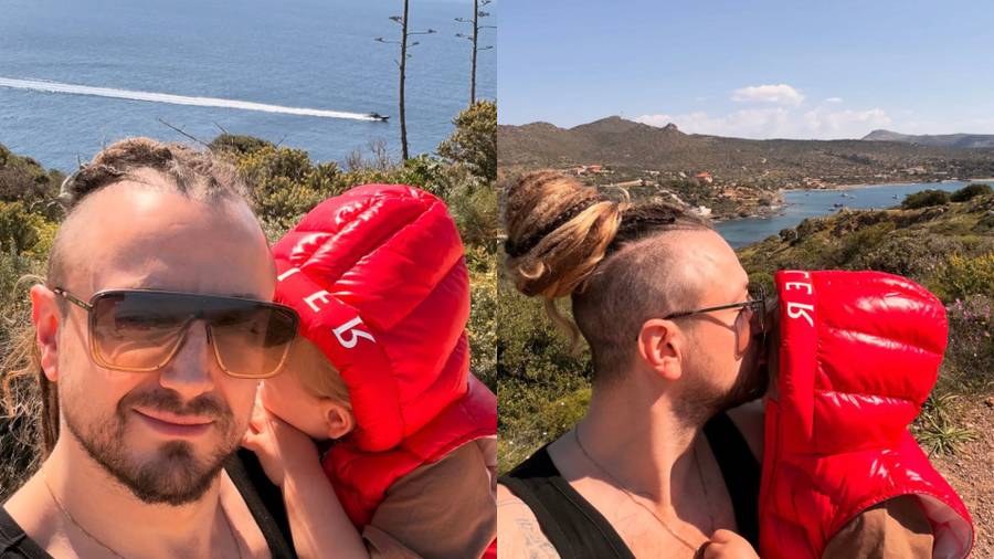 Baron pokazał synka. Leoś to już duży chłopczyk/ Instagram