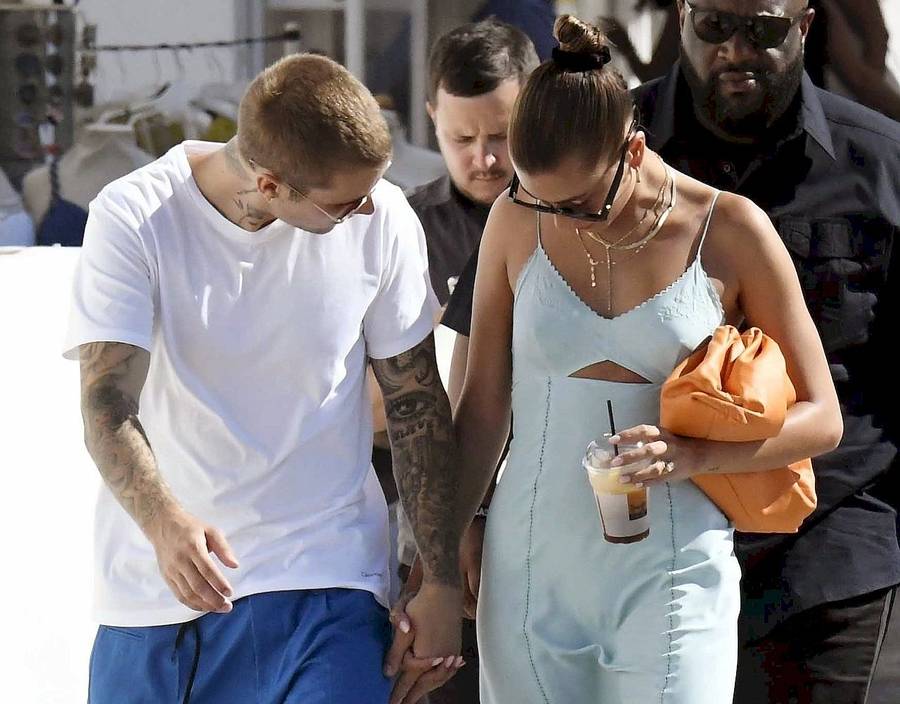 Justin Bieber i Hailey na Mykonos