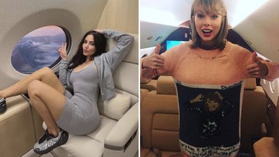 Te gwiazdy RUJNUJĄ środowisko swoimi prywatnymi samolotami. Najkrótsza przebyta trasa to…11km!