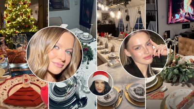 Święta 2024: Jak wyglądały wigilijne stoły gwiazd? Kayah na bogato, Tomaszewska postawiła na czerwień, Zborowska skromnie (FOTO)