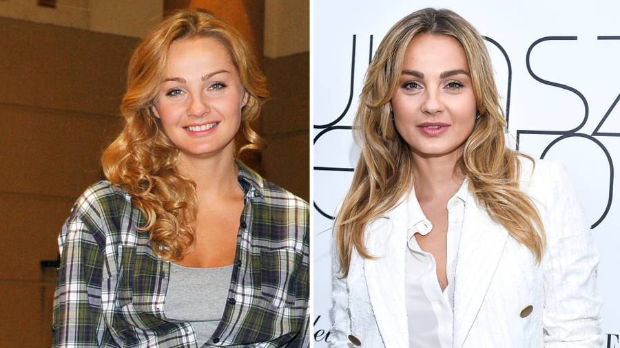 Małgorzata Socha w 2009 roku i dziś