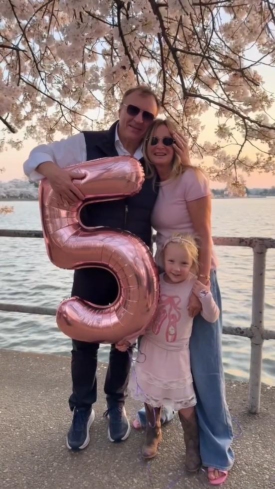 Joanna i Jacek Kurscy świętują urodziny córeczki, fot. Instagram