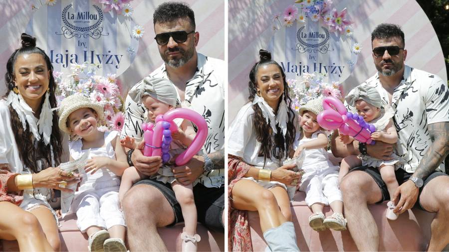 Gwiazdy z dziećmi na przyjęciu Mai Hyży: Anna Skura z 5-letnią Melody, ależ wyrosła córka Alżbety Lenskiej…