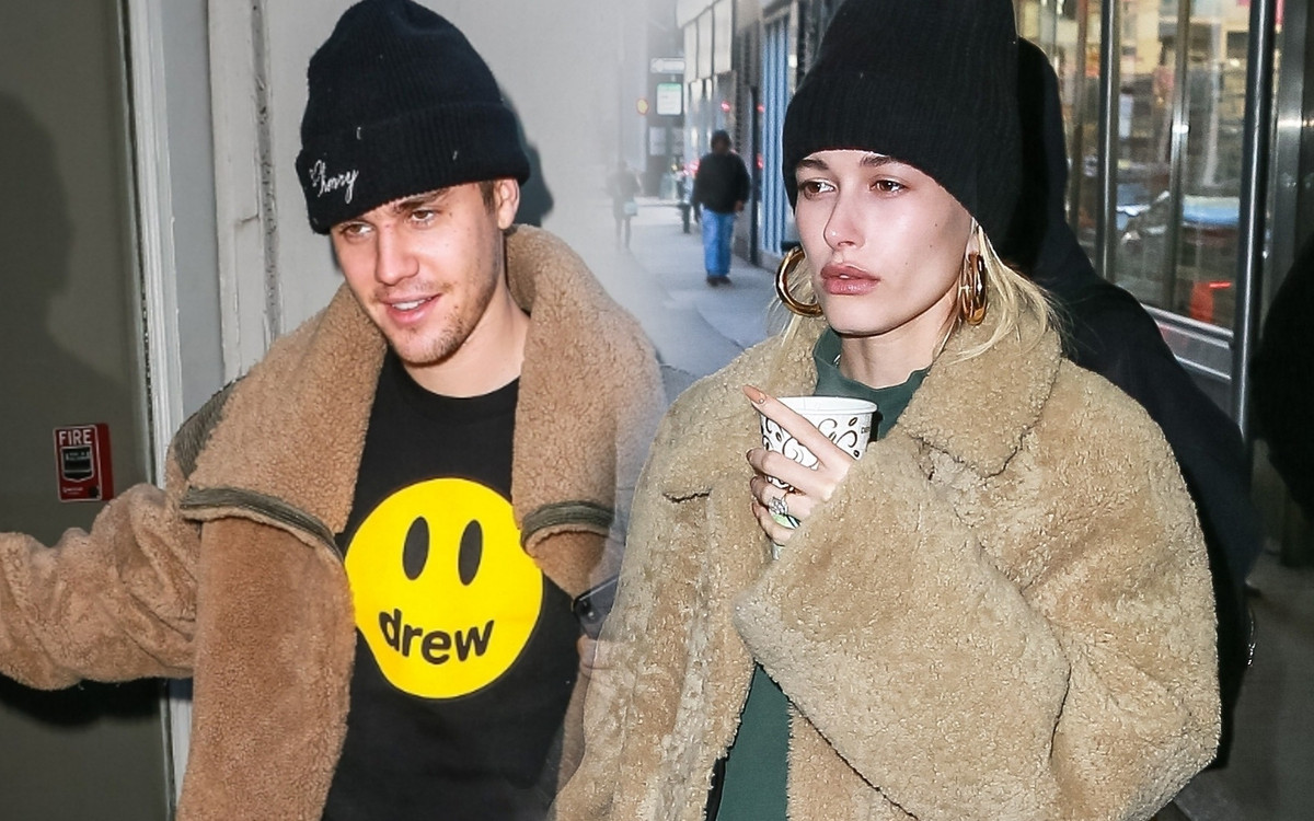 Dziwne stylizacje Hailey Bieber i Justina Biebera