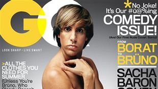 Sacha Baron Cohen zrzuca ciuszki jako Bruno