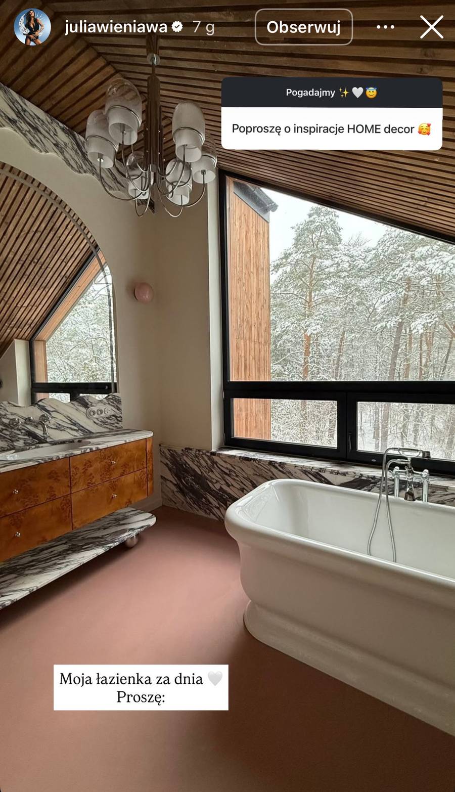 Dom Wieniawy w środku lasu. Niesamowicie urządziła swoją chatkę