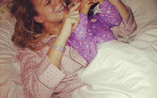 Mariah Carey w domowym zaciszu