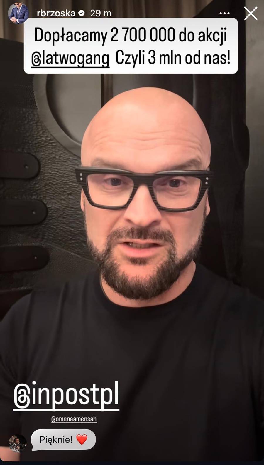 Rafał Brzoska, fot. Instagram