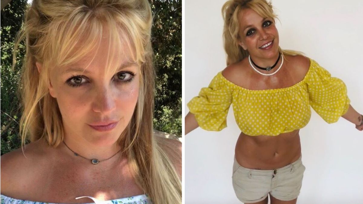 Britney wymienia żarówkę, fot. Instagram @britneyspears