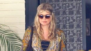 Ciążowe stylizacje Fergie (FOTO)