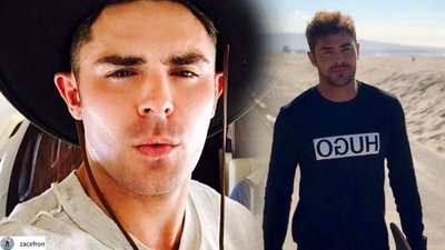 Zac Efron ma NOWĄ fryzurę – takiego koloru włosów jeszcze nie miał