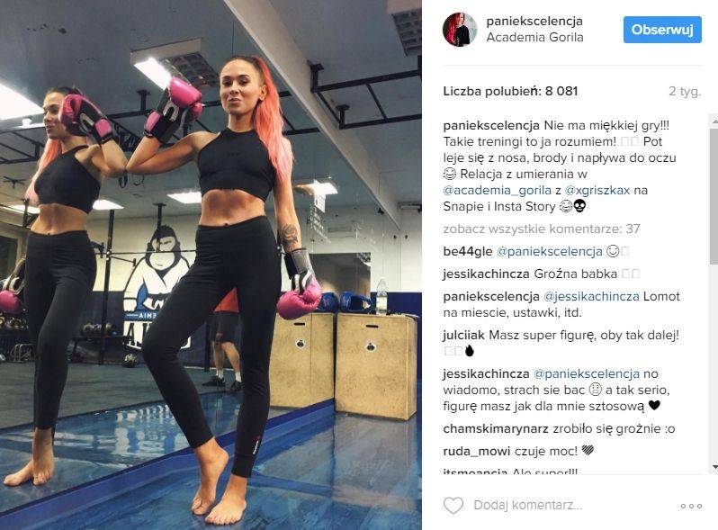 Polska blogerka schudła 17 kg – niektórzy twierdzą, że teraz jest ZA CHUDA (Instagram)