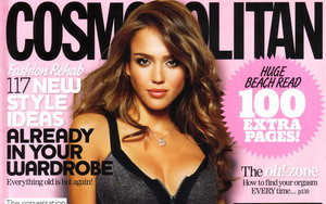 Bardzo seksowna Jessica Alba dla Cosmopolitan (FOTO)