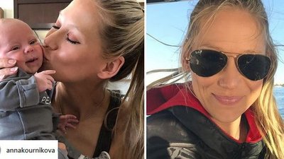 Kournikova pokazała swoją sylwetkę: Nigdy nie byłaś w ciąży! (Instagram)