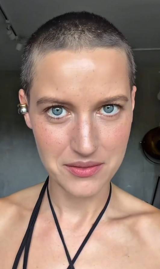 Tak wygląda Ola Domańska miesiąc po ścięciu włosów, fot. Instagram