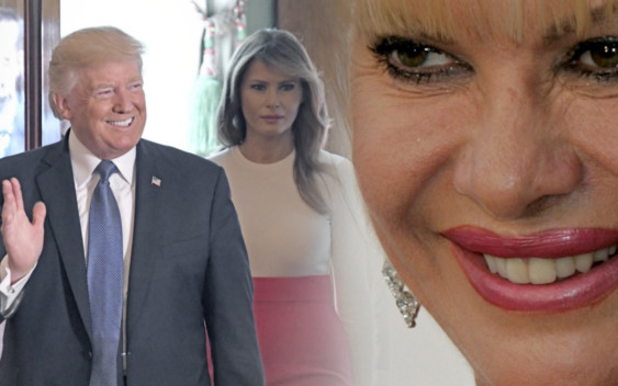 Jest wojna! Ivana Trump i Melania kłócą się o to, która jest Pierwszą Damą