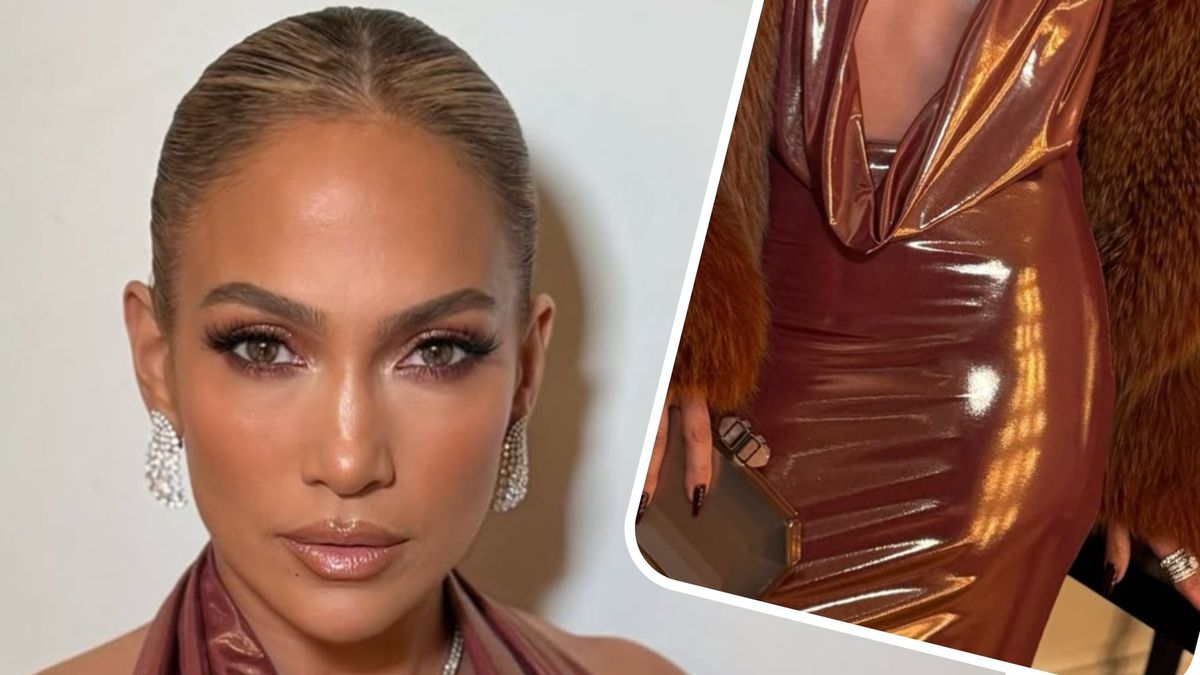 Jennifer Lopez z głębokim dekoltem na pre grammy