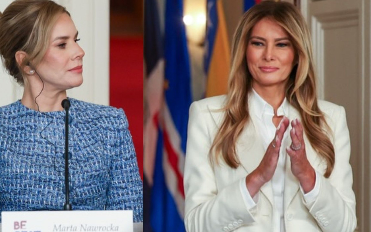 Tak Marta Nawrocka mówi po angielsku! Mamy nagranie ze spotkania z pierwszą damą USA. Lawina komentarzy