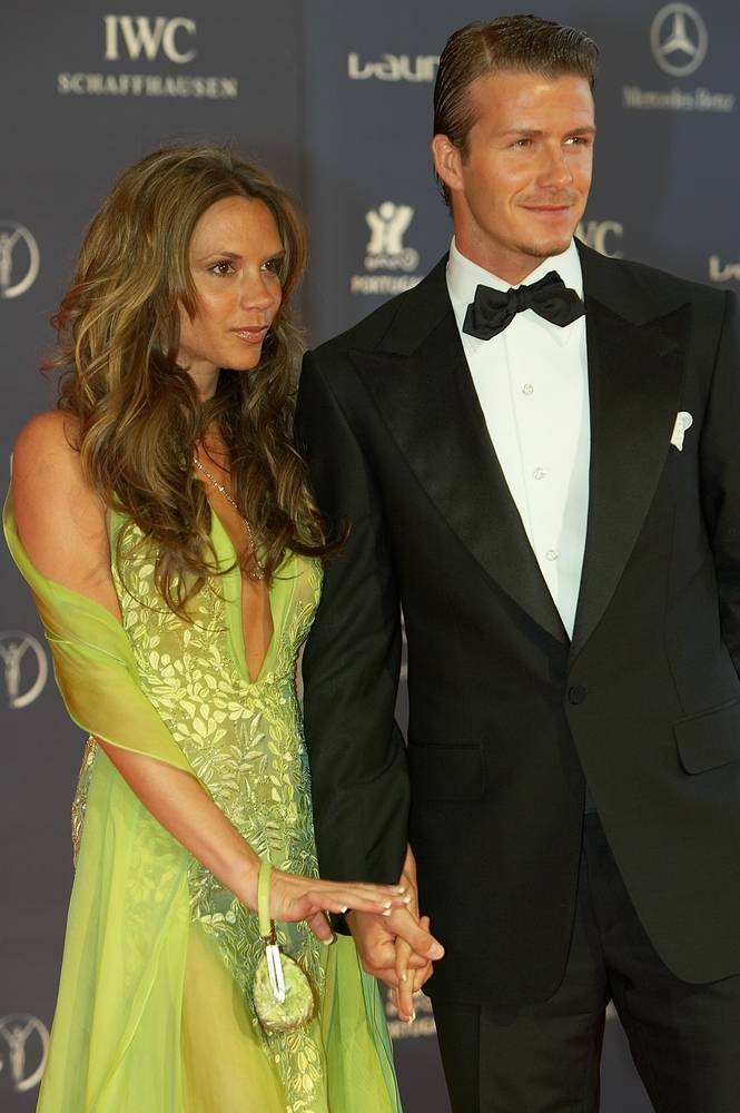 David Beckham na starych zdjęciach