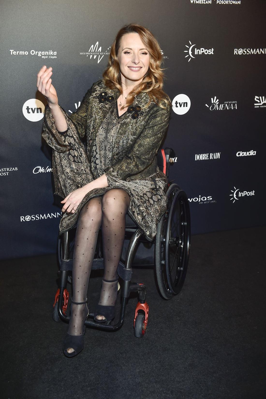 Monika Kuszyńska na ściance