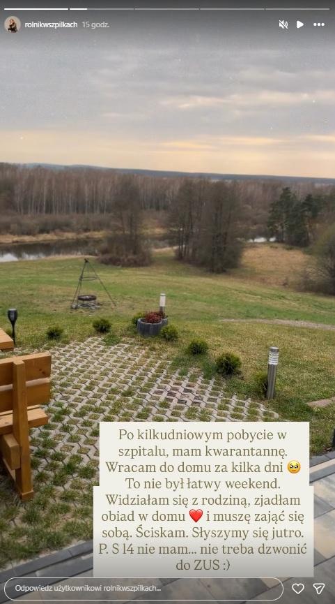 Małgorzata Borysewicz/ Instagram