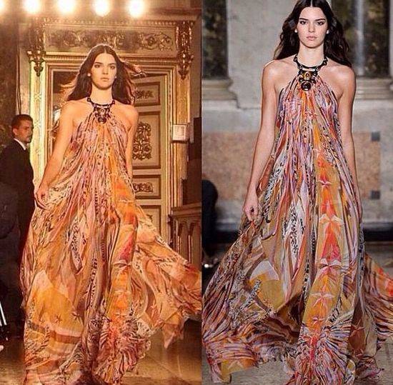 Kendall Jenner na wybiegach