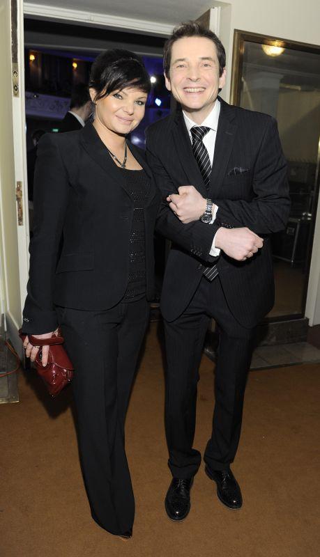 Przemysław Babiarz z żoną na Telekamerach 2009 fot. KAPiF