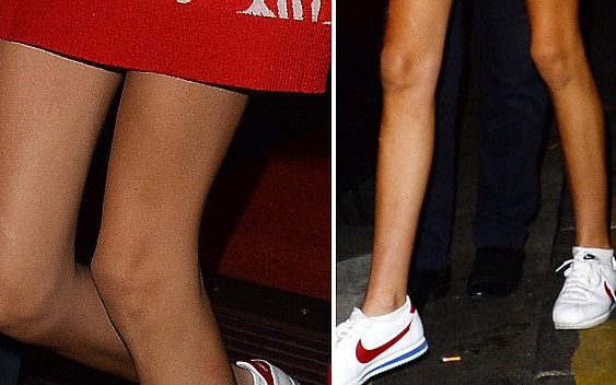 Jej nogi wyglądają już jak patyczki!