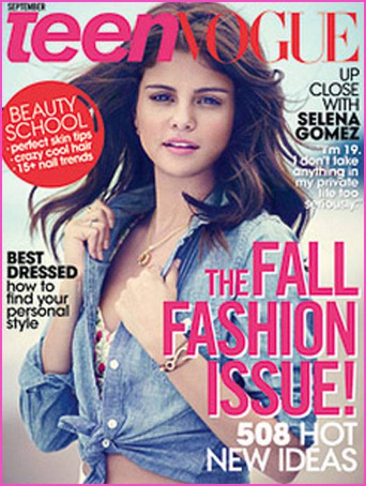 Selena Gomez na okładce TeenVogue