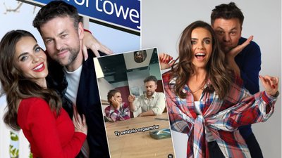 Edyta Herbuś i Piotr Bukowiecki rozbawili internautów do łez. Nigdy wcześniej czegoś takiego nie wrzucali! (WIDEO)