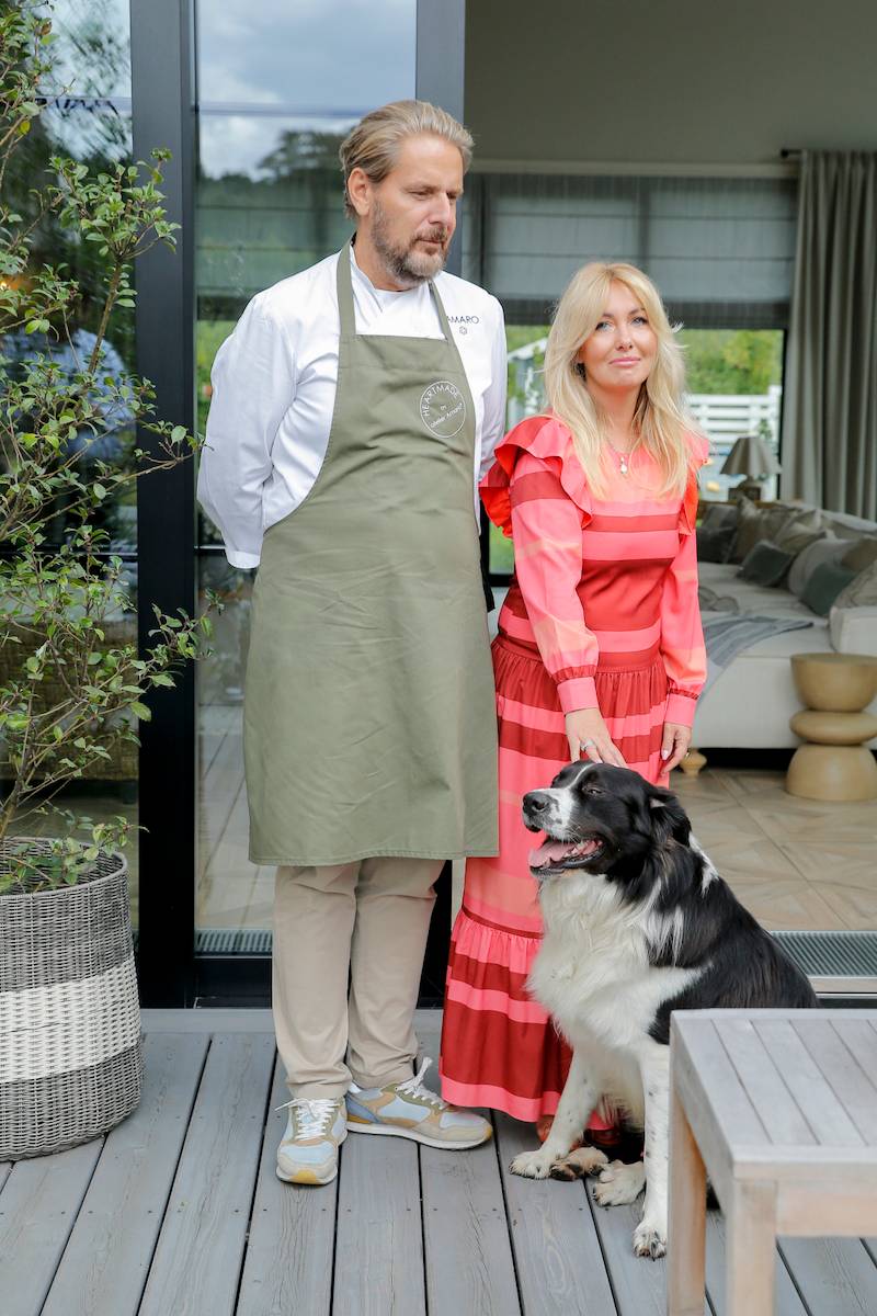 Wojciech Modest Amaro i Agnieszka Amaro zorganizowali przyjęcie na swojej FARMIE