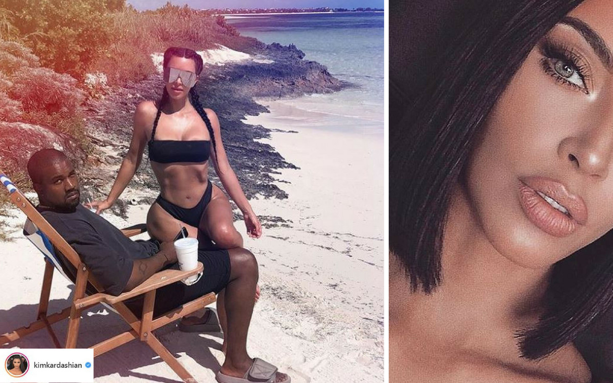 Wspólne wakacje Kim i jej męża to PORAŻKA! Kardashianka pokazała, że ma dość