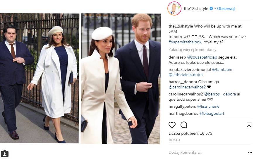 Gdyby Meghan była OTYŁA wyglądałaby TAK!