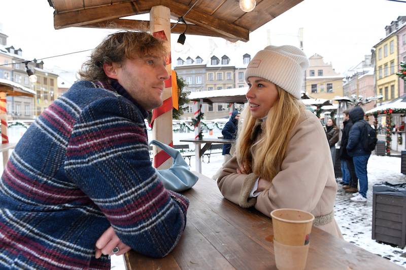 Milena Suszyńska i Karol Dziuba w świątecznej sesji. Duet idealny!