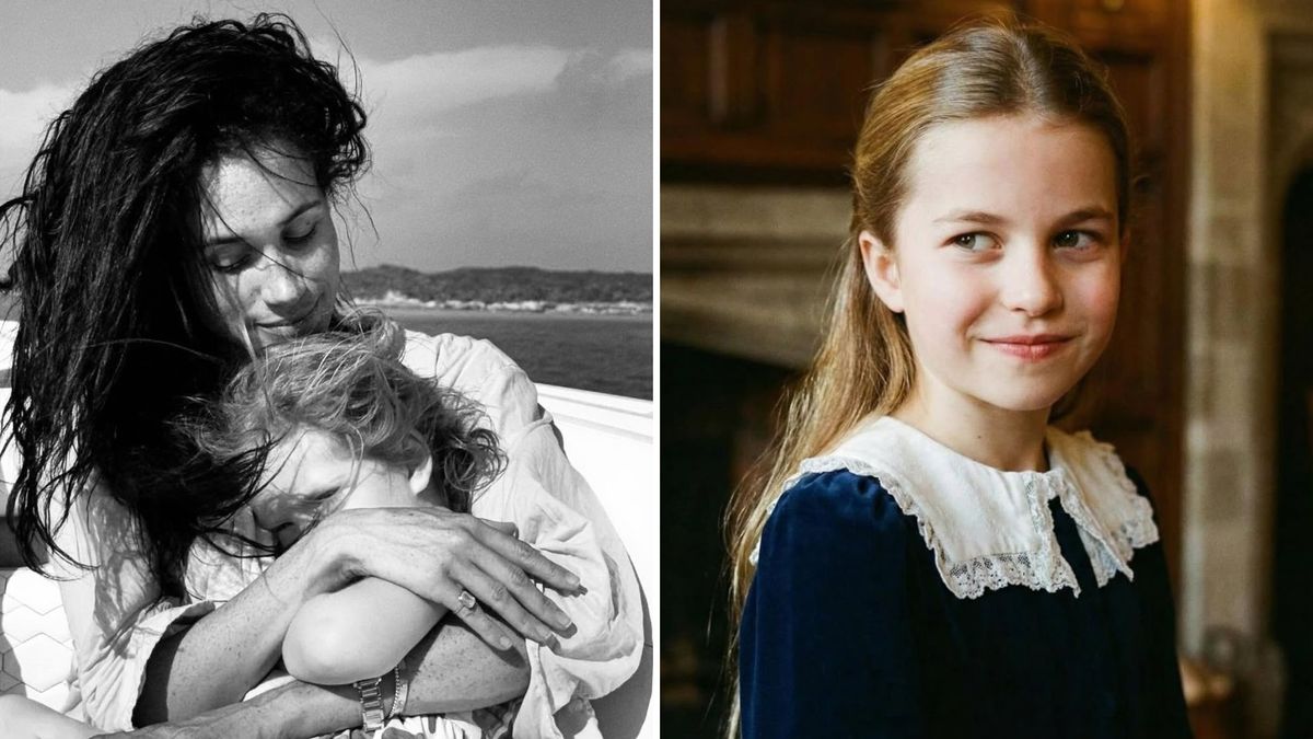 Meghan i Harry pokazali świąteczną kartkę. Lilibet coraz bardziej przypomina Charlotte, fot. Instagram.