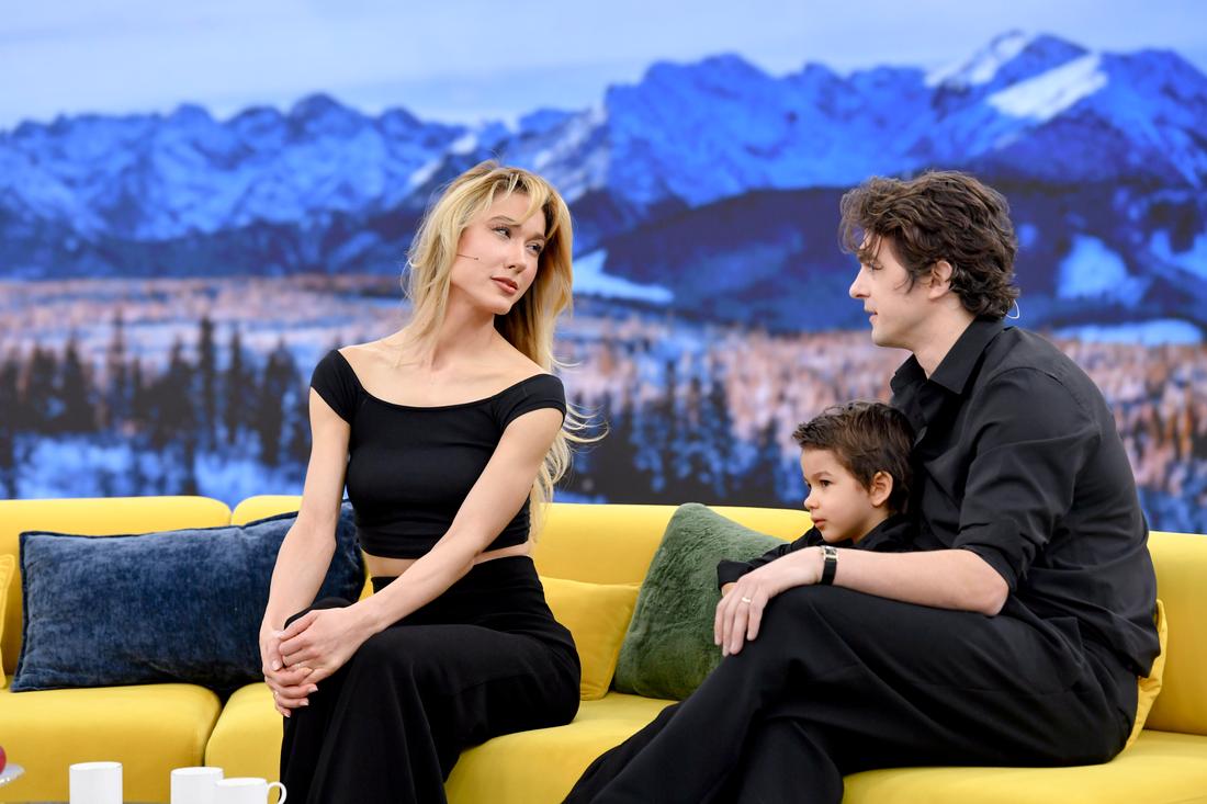 Ida Nowakowska z rodziną fot. AKPA