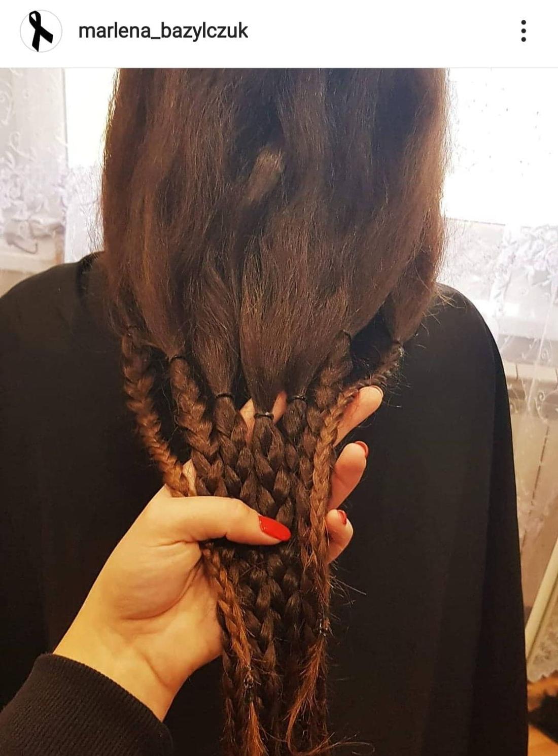 Marlena Bazylczuk u fryzjera