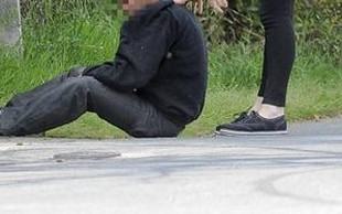 Dowbor cuci pijanego (FOTO)