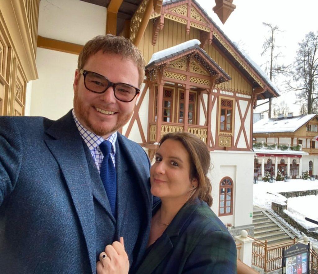 Helena Lubomirska-Lanckorońska, Jan Lubomirski-Lanckoroński, fot. AKPA.