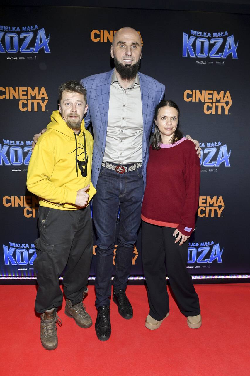 Gwiazdy na premierze "Wielka mała koza", fot. AKPA