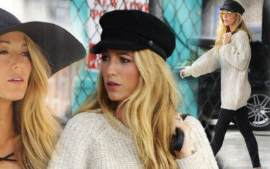 Blake Lively wraca do pracy – dużo strojów, dużo fotek