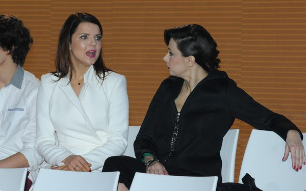 Joanna Jabłczyńska na konferencji ramówkowej TVN