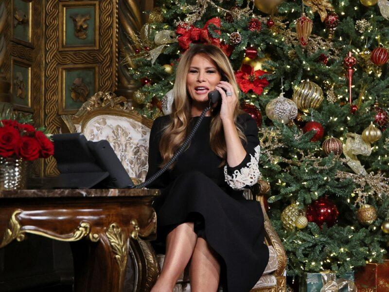 Melania Trump w świetnej stylizacji, fot. Forum