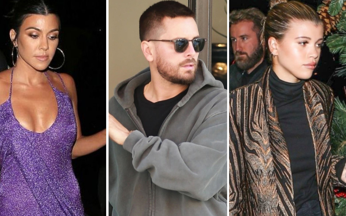 Porażka! Kourtney Kardashian świętowała swoje urodziny ze… Scottem i Sofią