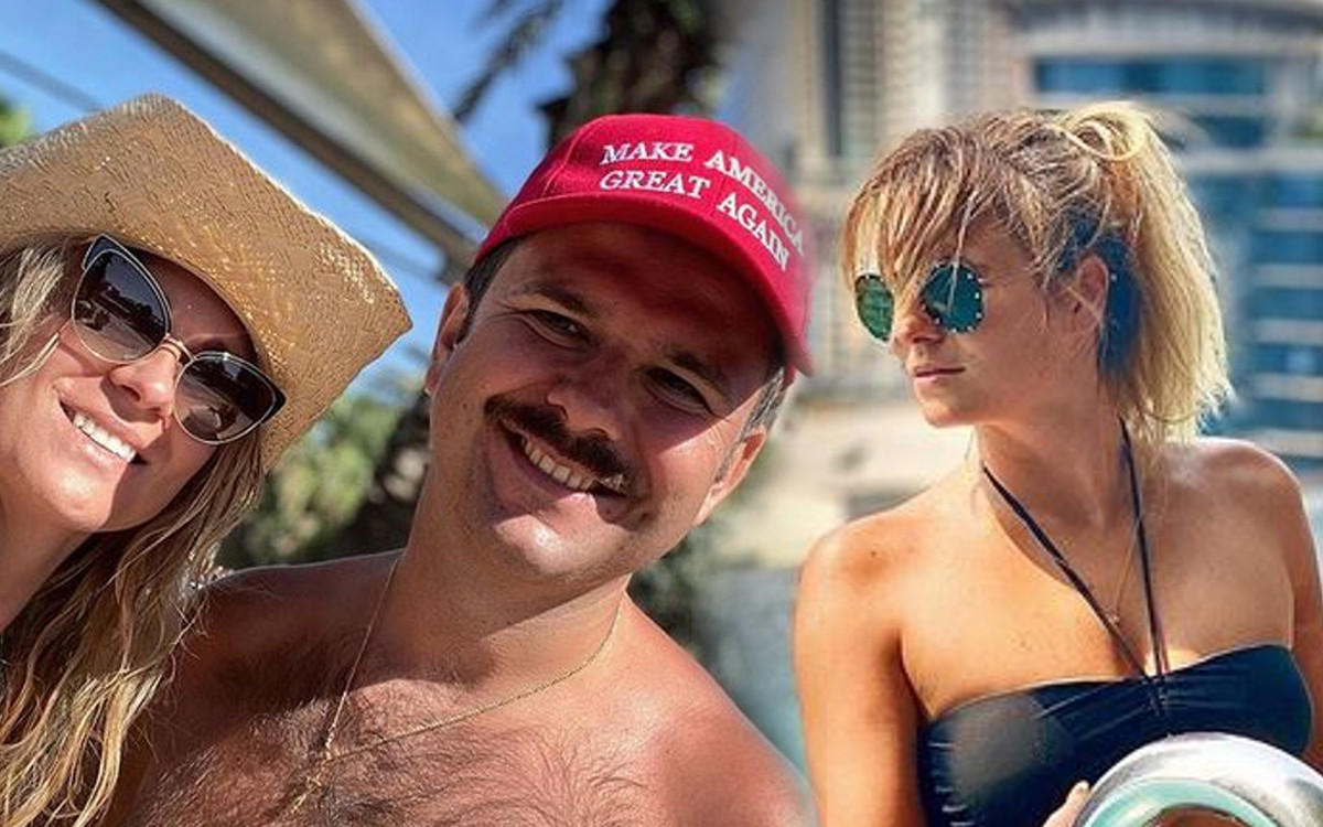 Magdalena Kajrowicz, żona Sławomira w BIKINI: Patrz, Lewandowska znowu na wakacjach