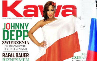 Rey z flagą Rosji, Kazadi w polskiej (FOTO)