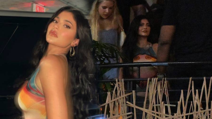 Kylie Jenner była na urodzinach Travisa Scotta w Miami. “Flirtowali”